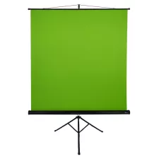 obrázek produktu AROZZI Green Screen/ zelené plátno pro fotografy a streamery/ mobilní trojnožka 90\" (228 cm)/ 157 x 157 cm/ case černý