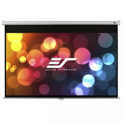 obrázek produktu ELITE SCREENS plátno roleta 120\" (304,8 cm)/ 16:9/ 148,6 x 264,2 cm/ Gain 1,1/ case bílý/ 24\" drop