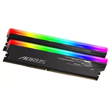 obrázek produktu GIGYBTE AORUS RGB Memory DDR4 16GB 3333MT/s / DIMM / CL18 / 1,35V / Heat Shield / RGB / KIT 2x 8GB