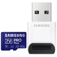 obrázek produktu Samsung Micro SDXC karta 256GB PRO Plus + USB adaptér