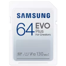 obrázek produktu SAMSUNG EVO Plus SDXC 64GB / CL 10 UHS-I U1 / V10