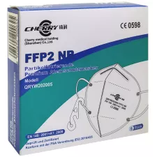 obrázek produktu CHERRY 6ks Respirátor QRYW202005 s filtrační třídou ochrany FFP2 NR  bílý / stupeň filtrace > 95%