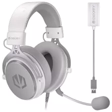 obrázek produktu Endorfy headset VIRO Plus USB OWH / drátový / s odnímatelným mikrofonem / USB / bílý