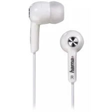 obrázek produktu Hama sluchátka Basic4Music, silikonové špunty, bílá