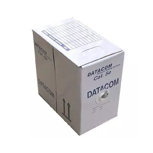 obrázek produktu DATACOM Kabel UTP drát c6 LS0H 305m, šedý, box