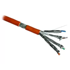 obrázek produktu DATACOM S/FTP drát CAT7  LSOH Eca 500m cívka, plášť oranžový