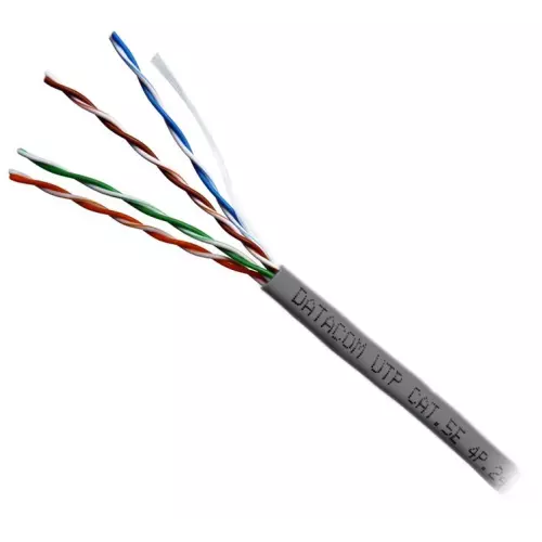 obrázek produktu DATACOM UTP lanko CAT5E  PVC 100m šedý