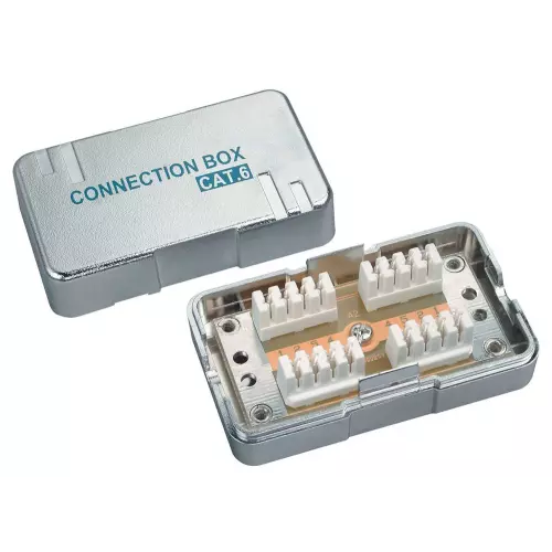 obrázek produktu Solarix Spojovací box CAT6 STP 8p8c LSA+/Krone KRJS45-VEB6