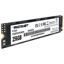 obrázek produktu PATRIOT P320 256GB SSD / Interní / M.2 PCIe Gen3 x4 NVMe 1.3 / 2280