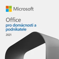 obrázek produktu Microsoft Office pro domácnosti a podnikatele 2021 Czech Medialess ESD - elektronická licence