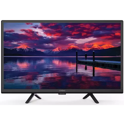 obrázek produktu STRONG LED TV 24\"/ SRT24HE4023/ HD Ready/ 1366x768/ DVB-T2/C/S2/ H.265/HEVC/ 2x HDMI/ USB/ 12V/ černá/ F