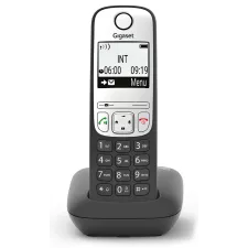 obrázek produktu SIEMENS GIGASET A690 - DECT/GAP bezdrátový telefon, displej, handsfree, seznam 100 čísel, barva černá/ stříbrná