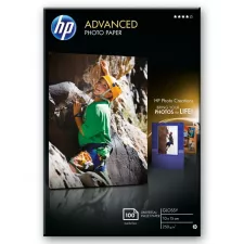 obrázek produktu HP Advanced Photo Paper, Glossy 10 x 15cm, bez okraj 100 listů 250g