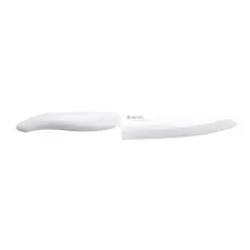 obrázek produktu KYOCERA keramický nůž s bílou čepelí, 13 cm dlouhá čepel, bílá plastová rukojeť
