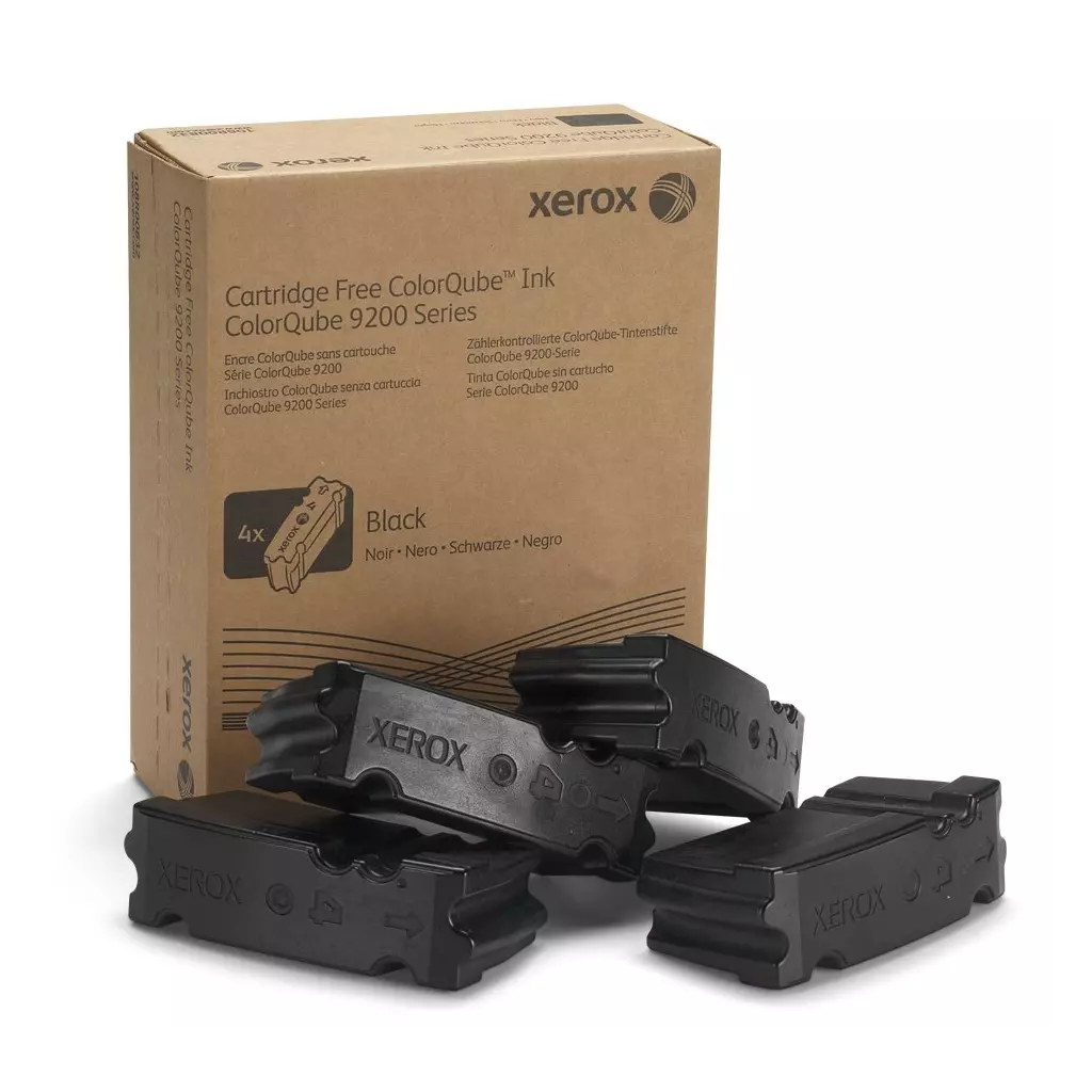 Obrázek produktu Xerox Genuine Solid Ink Black 4x ColorQube 9201 (40000)
