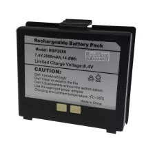 obrázek produktu Cashino náhradní Li-ion baterie 2000mAh k přenosným pokladním tiskárnám PTP-II a PTP-III