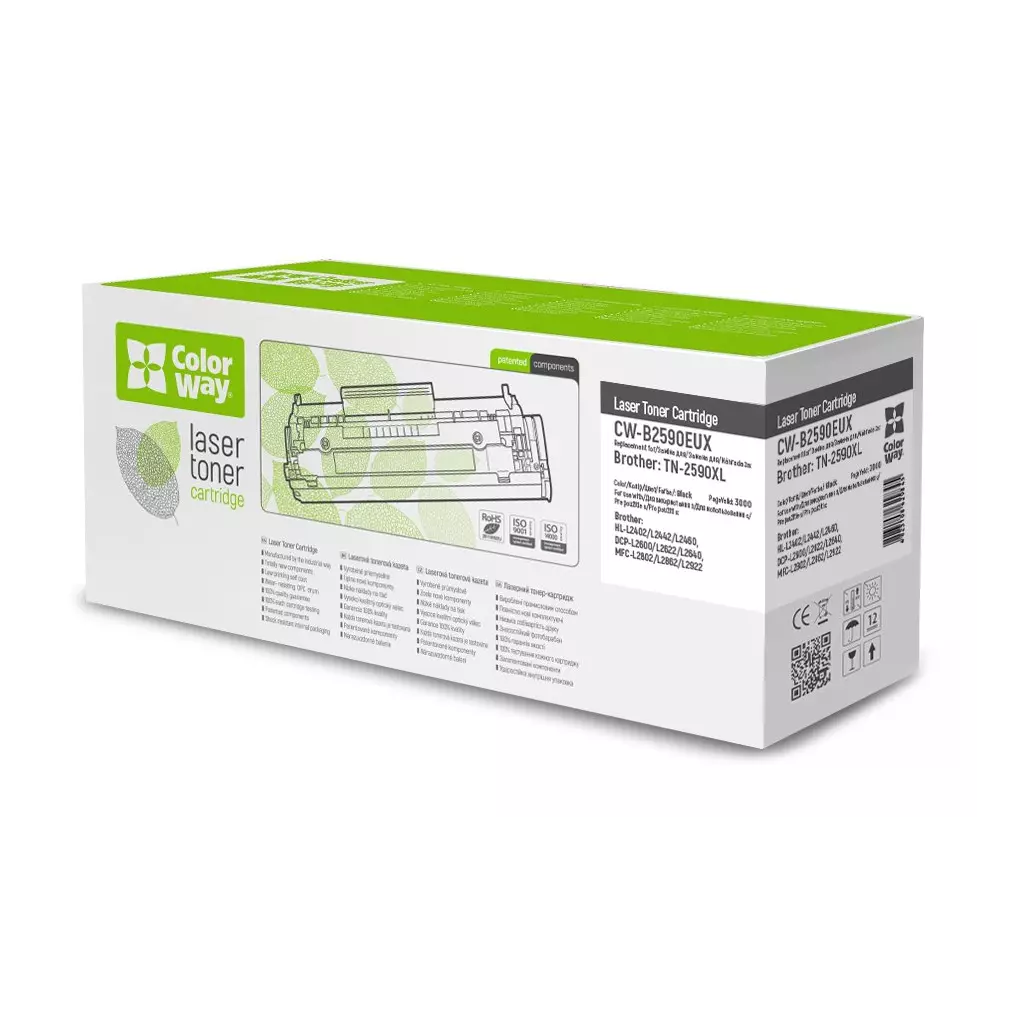 Obrázek produktu ColorWay kompatibilní toner pro BROTHER TN-2590XL/