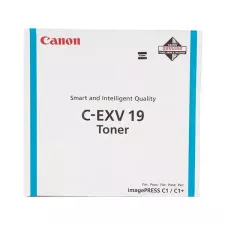 obrázek produktu Canon originální  TONER CEXV19 CYAN Imagepress C1/C1+ 16 000 stran A4 (5%)