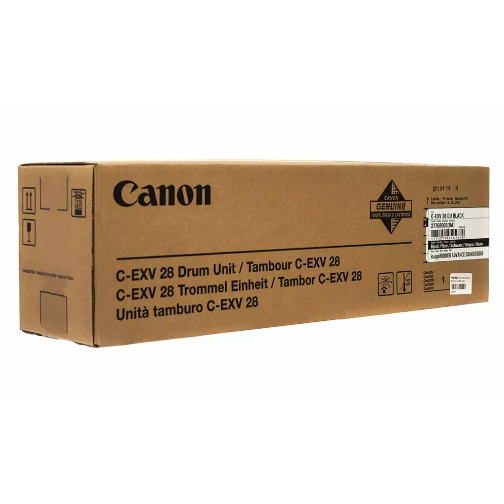 Obrázek produktu Canon originální válec C-EXV 28 BK, 2776B003, black, 171000str.