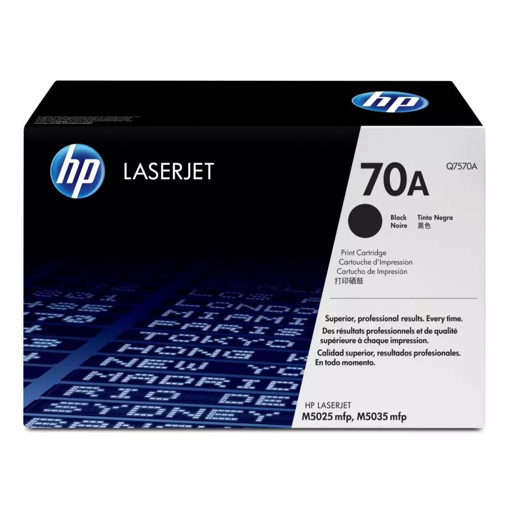 Obrázek produktu HP toner černý 70A pro LJ M5025mfp / M5035mfp, až 15000 str. originál