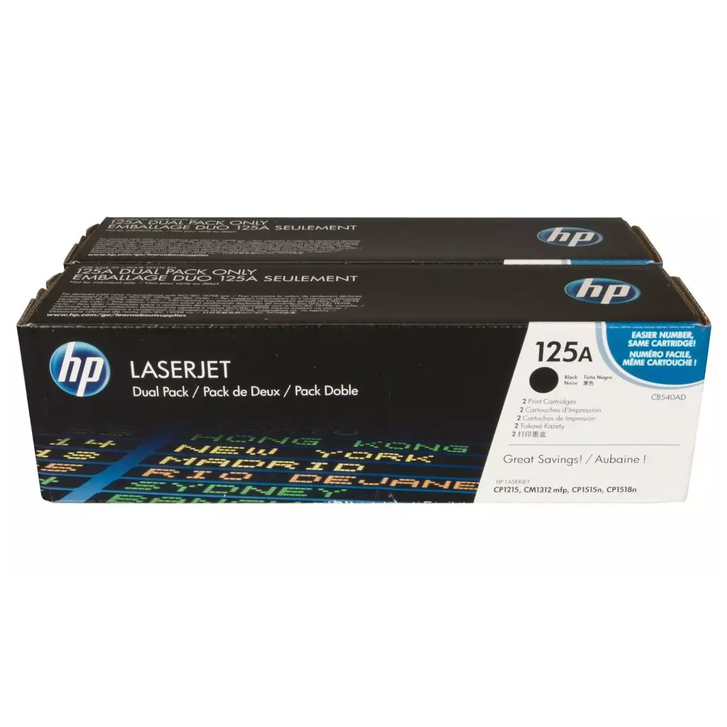 Obrázek produktu HP LaserJet CB540AD Black Print Cartridge