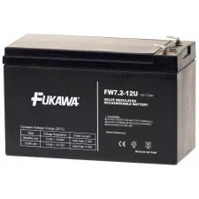 obrázek produktu FUKAWA olověná baterie FW 7,2-12 F1U do UPS APC/ AEG/ EATON/ Powerware/ 12V/ 7,2 Ah/ životnost 5 let/ Faston F1-4,7mm
