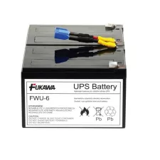 obrázek produktu FUKAWA olověná baterie FWU6 do UPS APC/ náhradní baterie za RBC6/ 24V/ 12Ah/ životnost 5 let