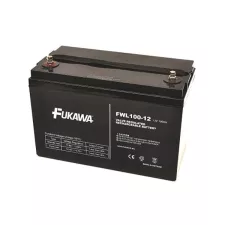 obrázek produktu FUKAWA olověná baterie FWL 100-12 do APC/ AEG/ EATON/ Powerware/ 12V/ 100Ah/ životnost 10let/ závit M6