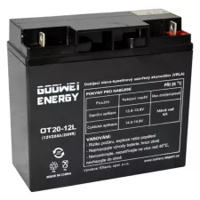 obrázek produktu GOOWEI ENERGY Pb záložní akumulátor VRLA GEL 12V/20Ah (OTL20-12)