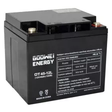 obrázek produktu GOOWEI ENERGY Pb záložní akumulátor VRLA GEL 12V/45Ah (OTL45-12)