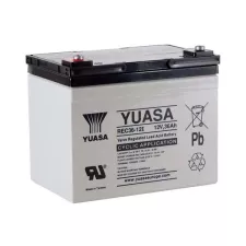 obrázek produktu Yuasa Pb trakční záložní akumulátor AGM 12V/36Ah pro cyklické aplikace (REC36-12I)