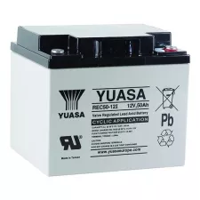 obrázek produktu Yuasa Pb trakční záložní akumulátor AGM 12V/50Ah pro cyklické aplikace (REC50-12I)