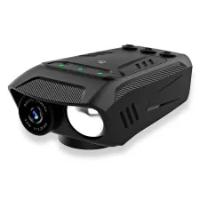 obrázek produktu NEDIS multifunkční cyklistická kamera 3v1/ Full HD/ 2Mpix/ LED světlomet/ klakson/ USB-C/ slot micro SD/ černá