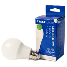 obrázek produktu Tesla LED žárovka BULB E27/9W/230V/1055lm/25 000h/4000K denní bílá 220st