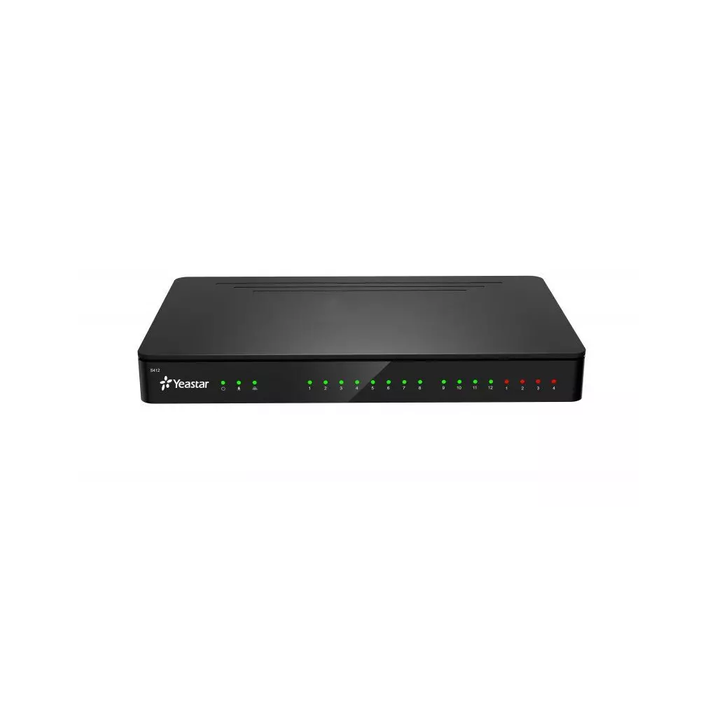 Obrázek produktu Yeastar - Yeastar S412 IP PBX, až 8 FXS portů, 8 SIP účtů