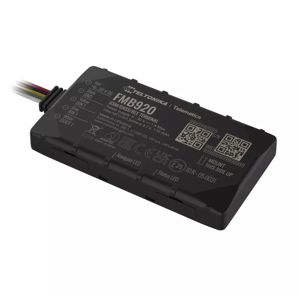 Obrázek produktu Teltonika - FMB920 GPS jednotka 2G, aku.170mA, BT