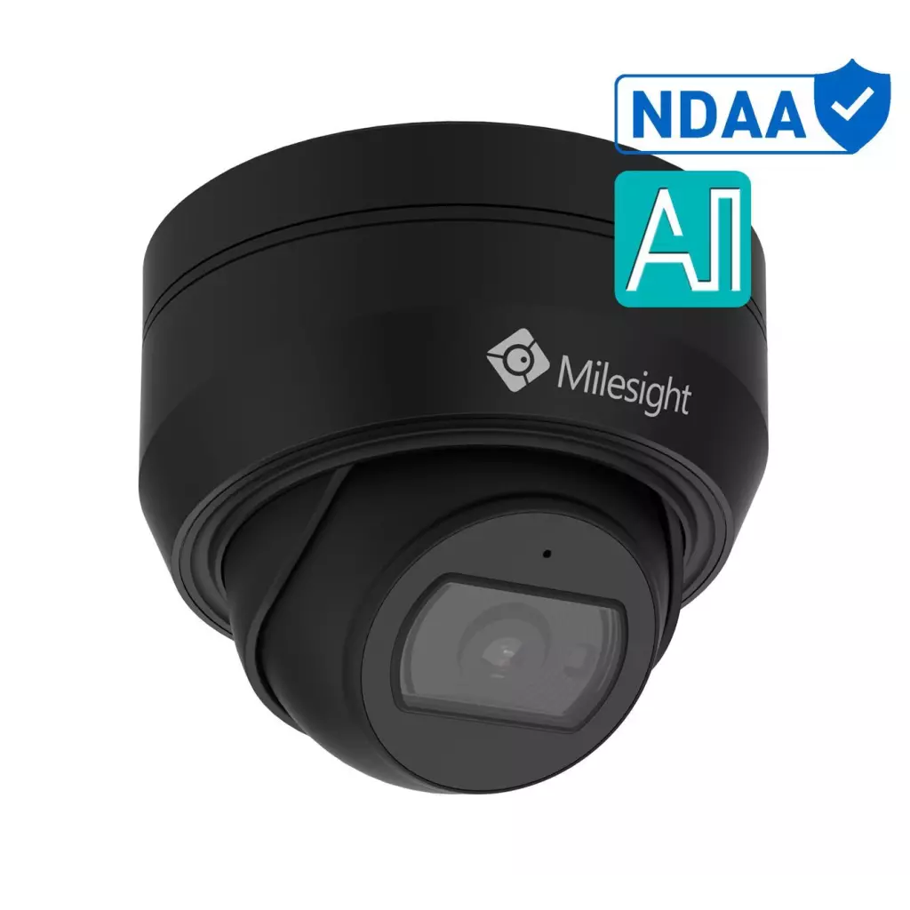 Obrázek produktu Milesight - MS-C5375-FPD/B NDAA AI 5MP/30fps 2.7~13.5mm Mini Dome
