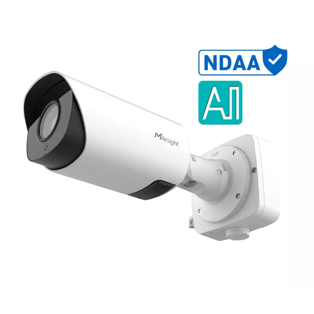 Obrázek produktu Milesight - MS-C5366-X12PE NDAA 5MP/30fps 12xZOOM 5.3~64mm, PRO+ AI [Milesight Bullet Plus]