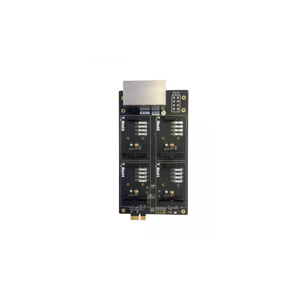 Obrázek produktu Yeastar - Yeastar EX08 karta, 8 portů, 4 pozice pro S2, O2, SO, BRI, GSM