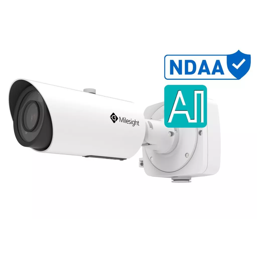 Obrázek produktu Milesight - MS-C2962-RFPE NDAA 2.7-13.5mm 2MP/60fps kompakt kamera AI