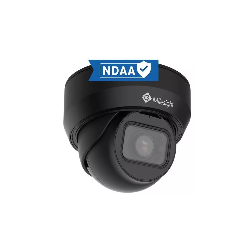 Obrázek produktu Milesight - MS-C8175-FPD/B NDAA 8MP/30fps 2.7~13.5mm Mini Dome AI