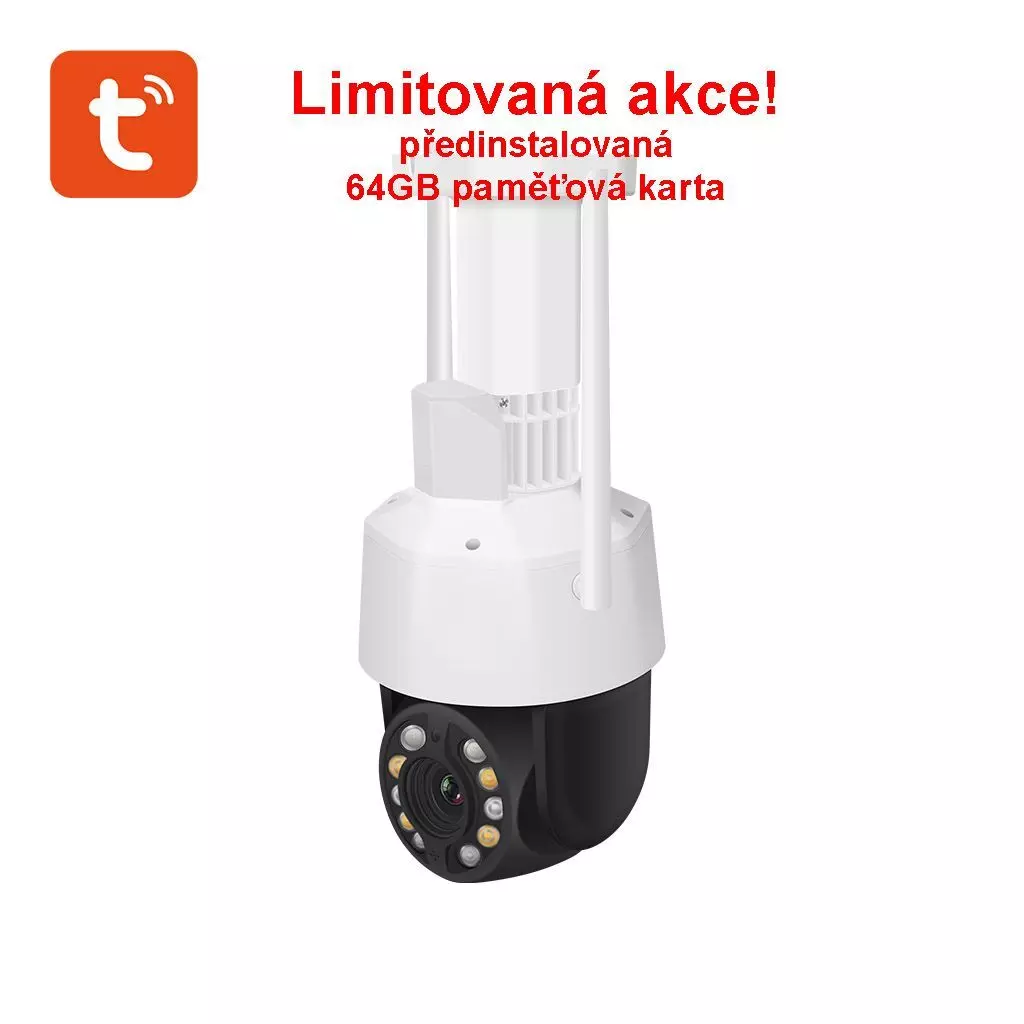 Obrázek produktu Tuya - HDTC50-64GB Tuya Smart PTZ Camera 5MP WiFi