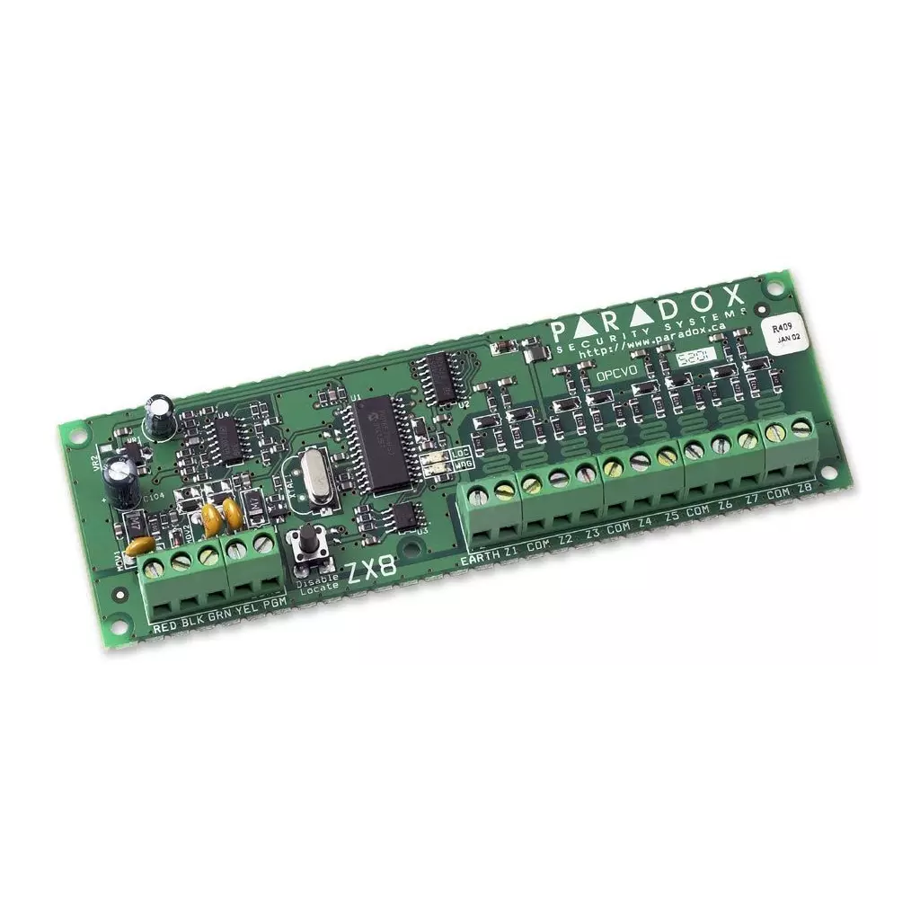 Obrázek produktu Paradox Security Systems - _SPCZX8 Bus expander 8 zone