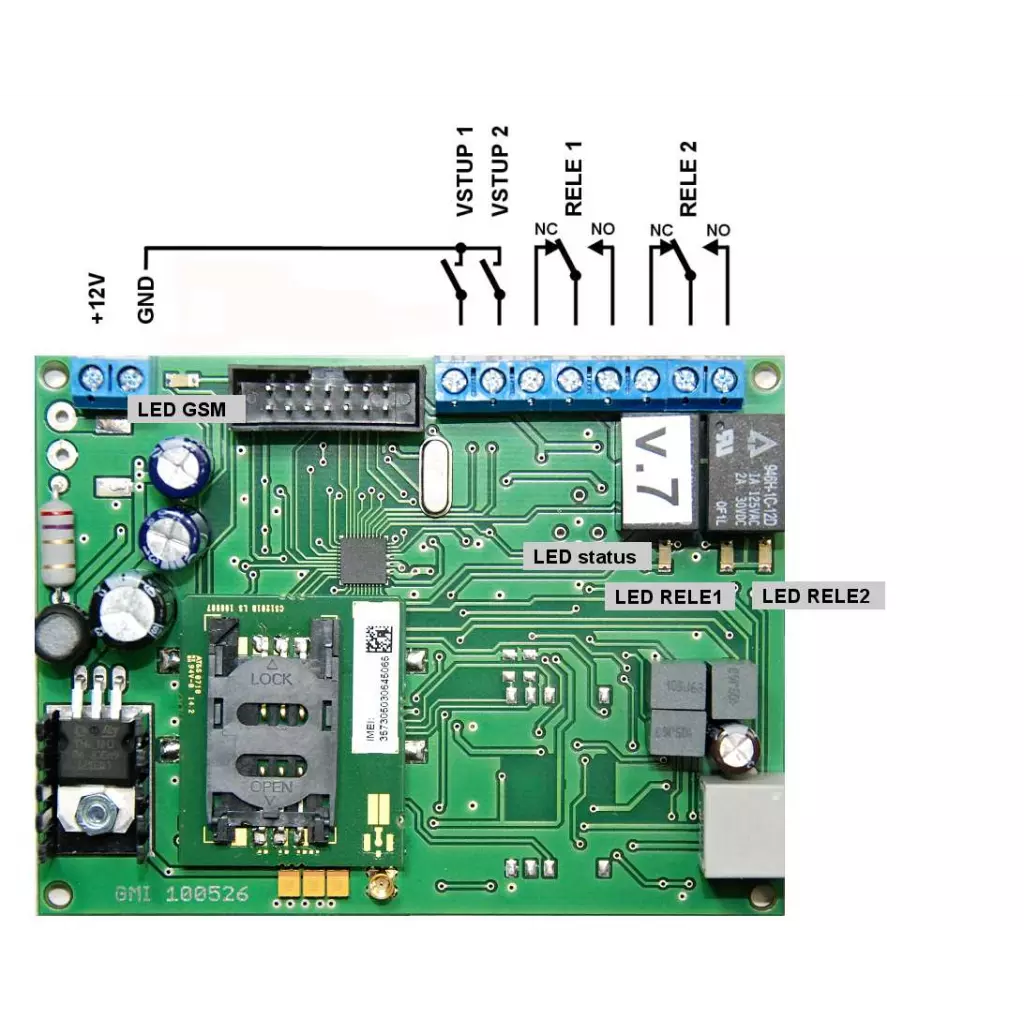 Obrázek produktu GALETA - GSM-VT20 GSM brána a SMS