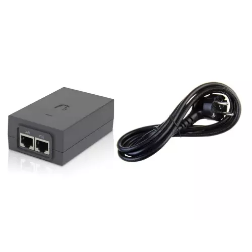 obrázek produktu Ubiquiti POE-24-24W-G, Gigabitový PoE Injektor, 24V/1A (24W)