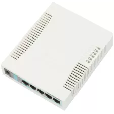 obrázek produktu MikroTik Cloud Smart Switch RB260GS (CSS106-5G-1S), 5-GLAN s SFP, SwOS