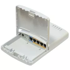 obrázek produktu MikroTik RouterBOARD RB750P-PB PowerBox, 5xLAN (4x PoE-OUT), Outdoor, nap. adaptér, ROS L4, mont.set