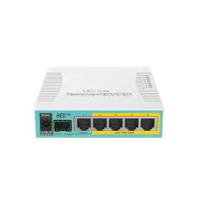 obrázek produktu MikroTik RouterBOARD RB960PGS, hEX PoE, 128MB RAM, 800MHz, 5x Gigabit LAN, 1x SFP, ROS L4