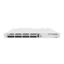 obrázek produktu MikroTik Cloud Router Switch CRS317-1G-16S+RM, 800MHz CPU, 1GB, 1xGLAN, 16xSFP+cage, ROS L5, Dual PSU,1U Rackmount
