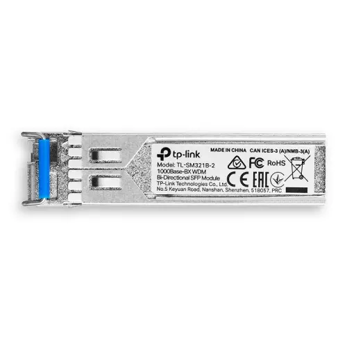 obrázek produktu TP-Link TL-SM321B-2 - Gigabit SFP modul, WDM, SM, 2km, 1310/1550nm